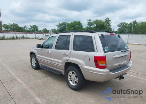 2000 Jeep Grand Cherokee Limited из США, поврежденный, VIN 1J4GW58N7YC257011